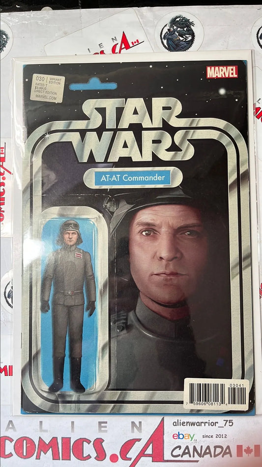 Star Wars (Action Figure Variant #30 AT-AT Commander NM)