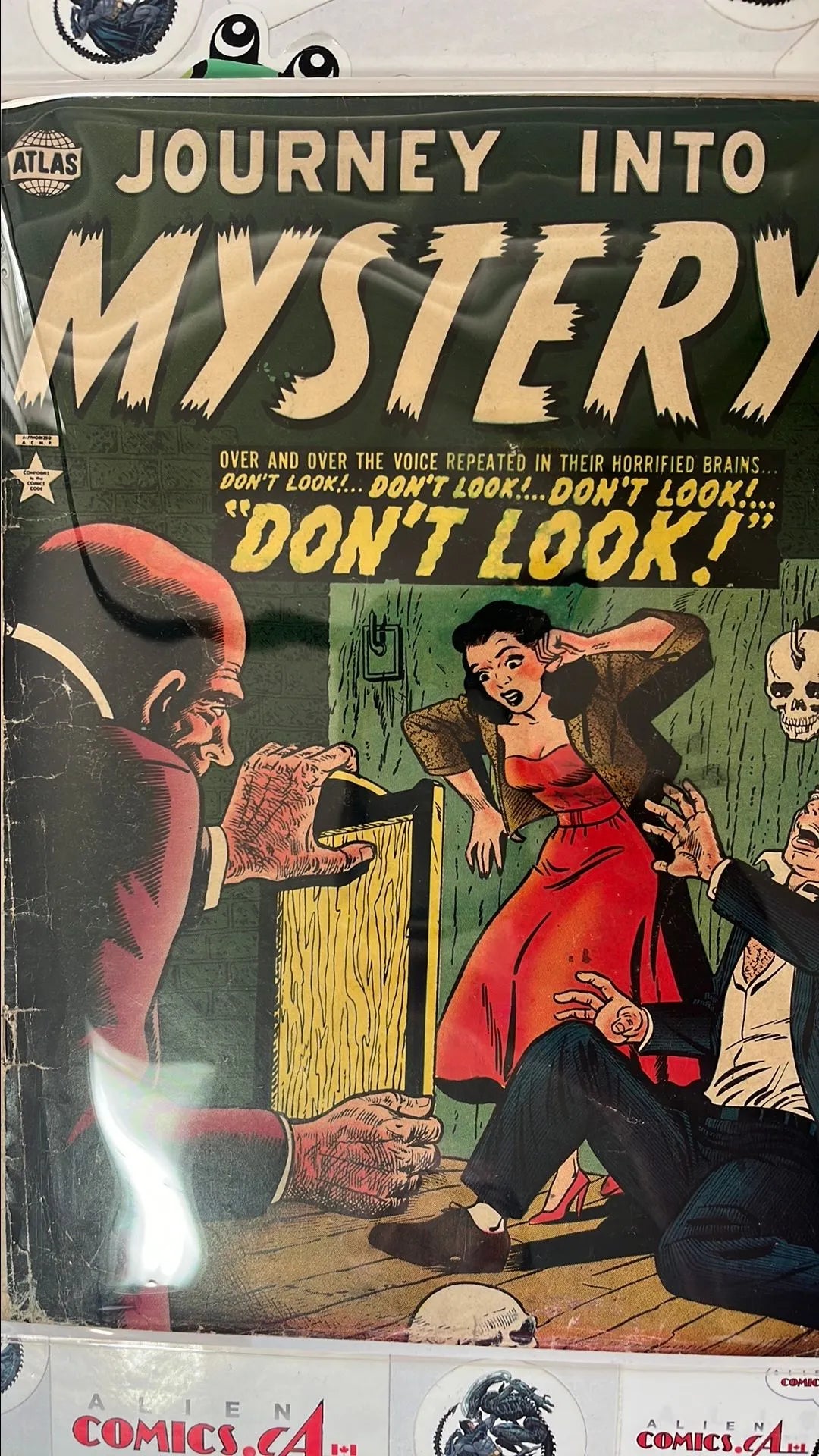 Journey into Mystery (#2 Atlas Comics 1952 Golden Age Pre-Code Don't Look! HTF VG)