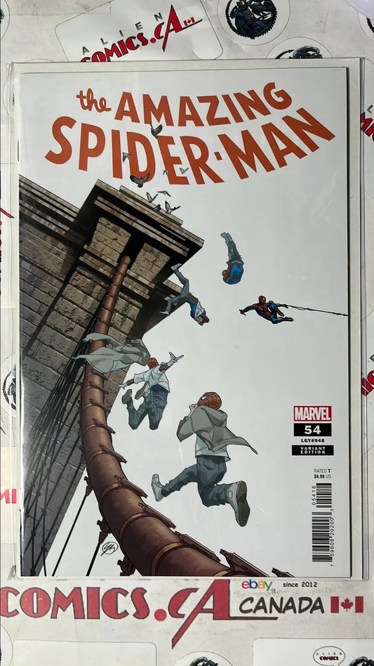 Amazing Spider-man (#54 LGY948 Marvel 2024 Ed McGuinness 1:25 Variant NM)