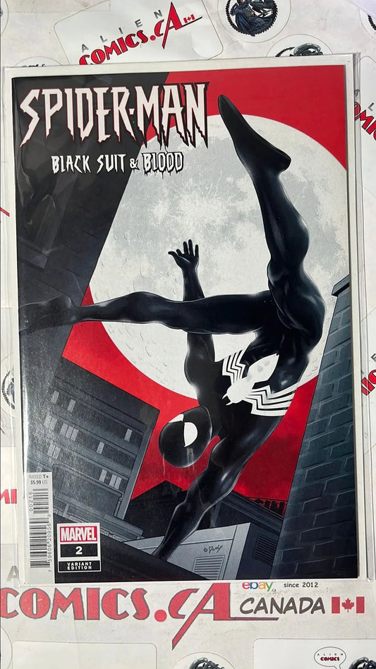 Spider-man: Black Suit & Blood (#2 Marvel 2024 Doaly 1:25 Variant NM)