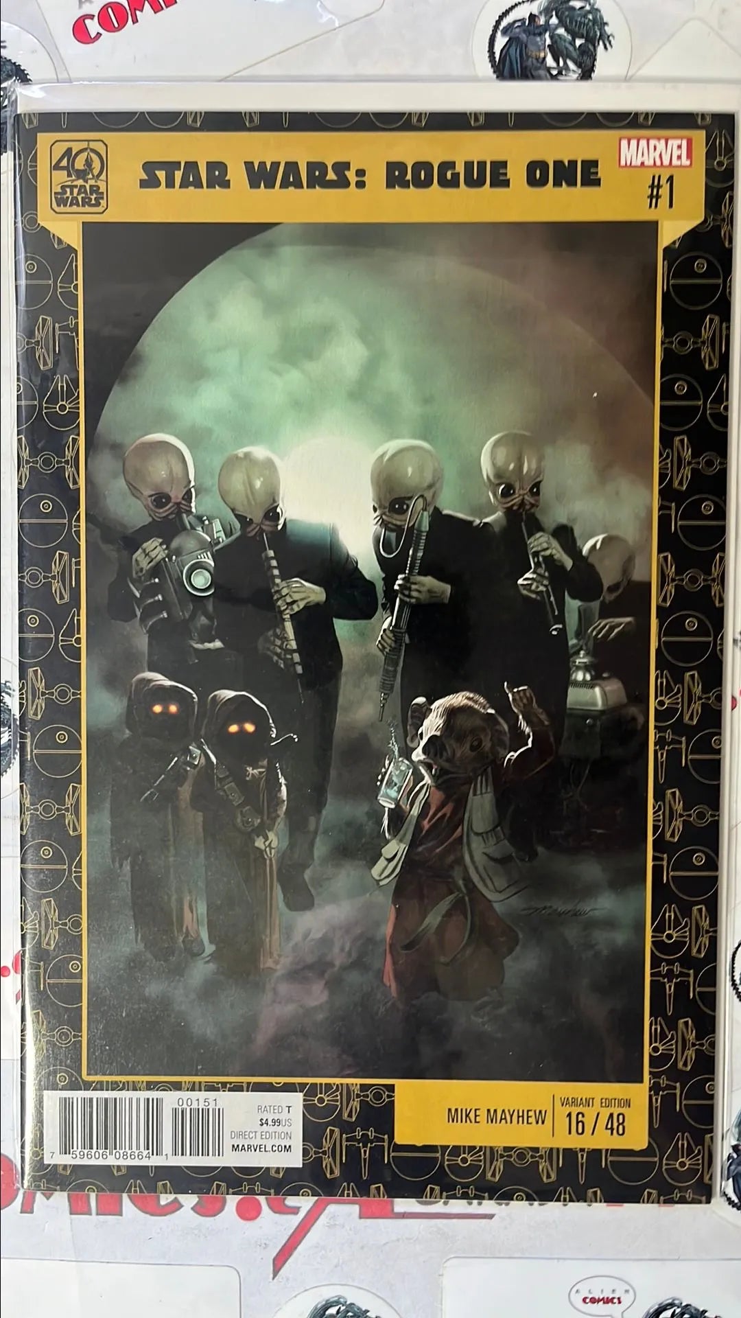 40th Anniversary ANH (#16 Rogue One Adaptation #1 NM)