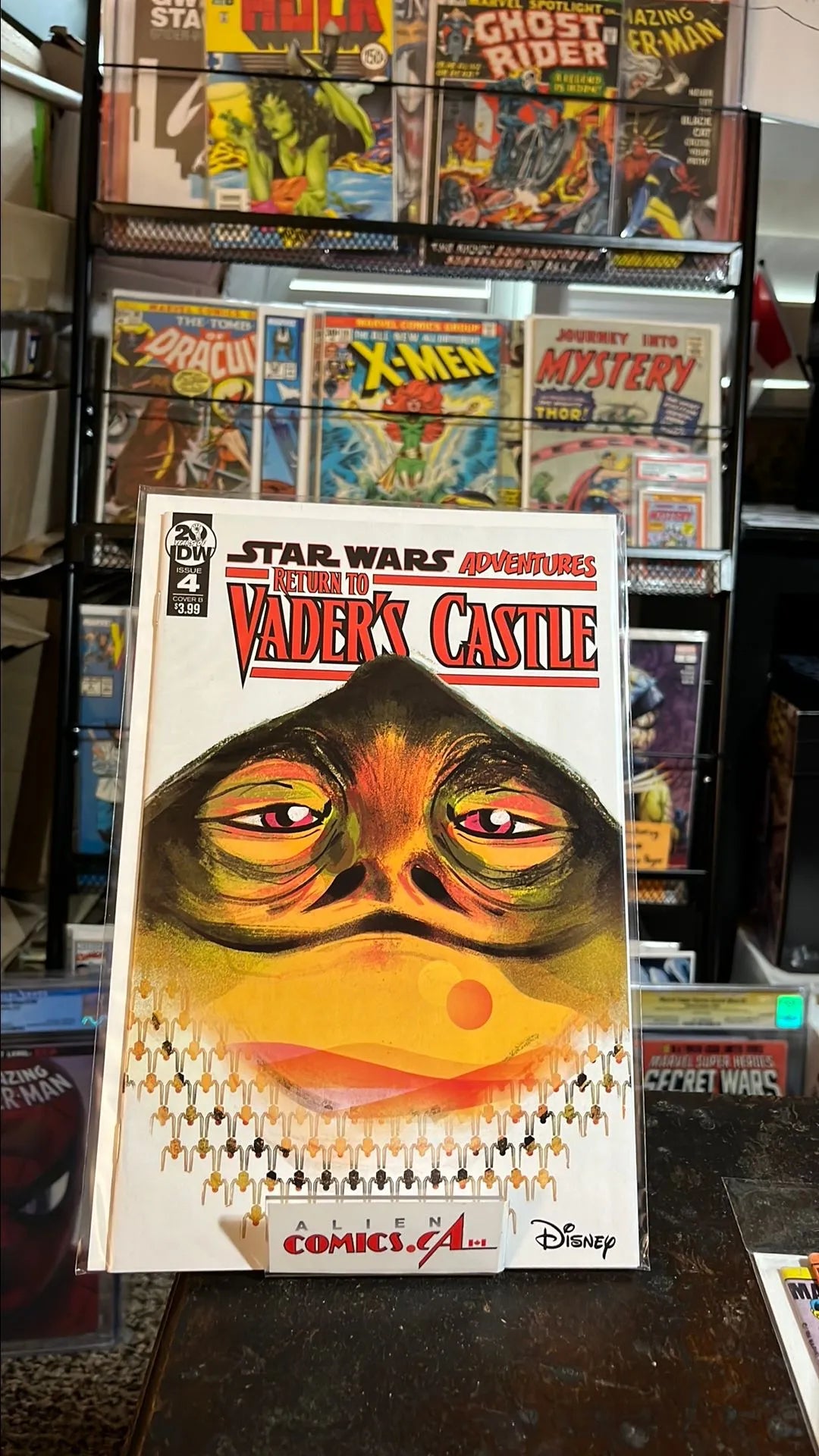 Return to Vader's Castle (#4B Baldar Jabba the Hutt Variant NM)