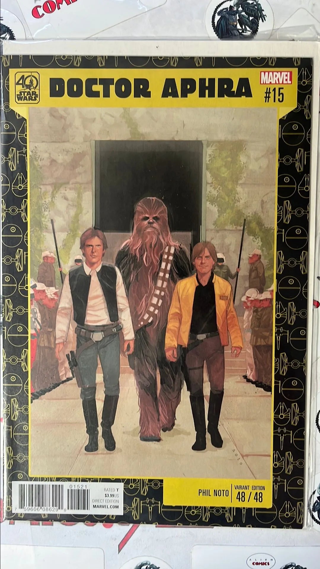 40th Anniversary ANH (#48 Doctor Aphra #15 Last Issue NM)