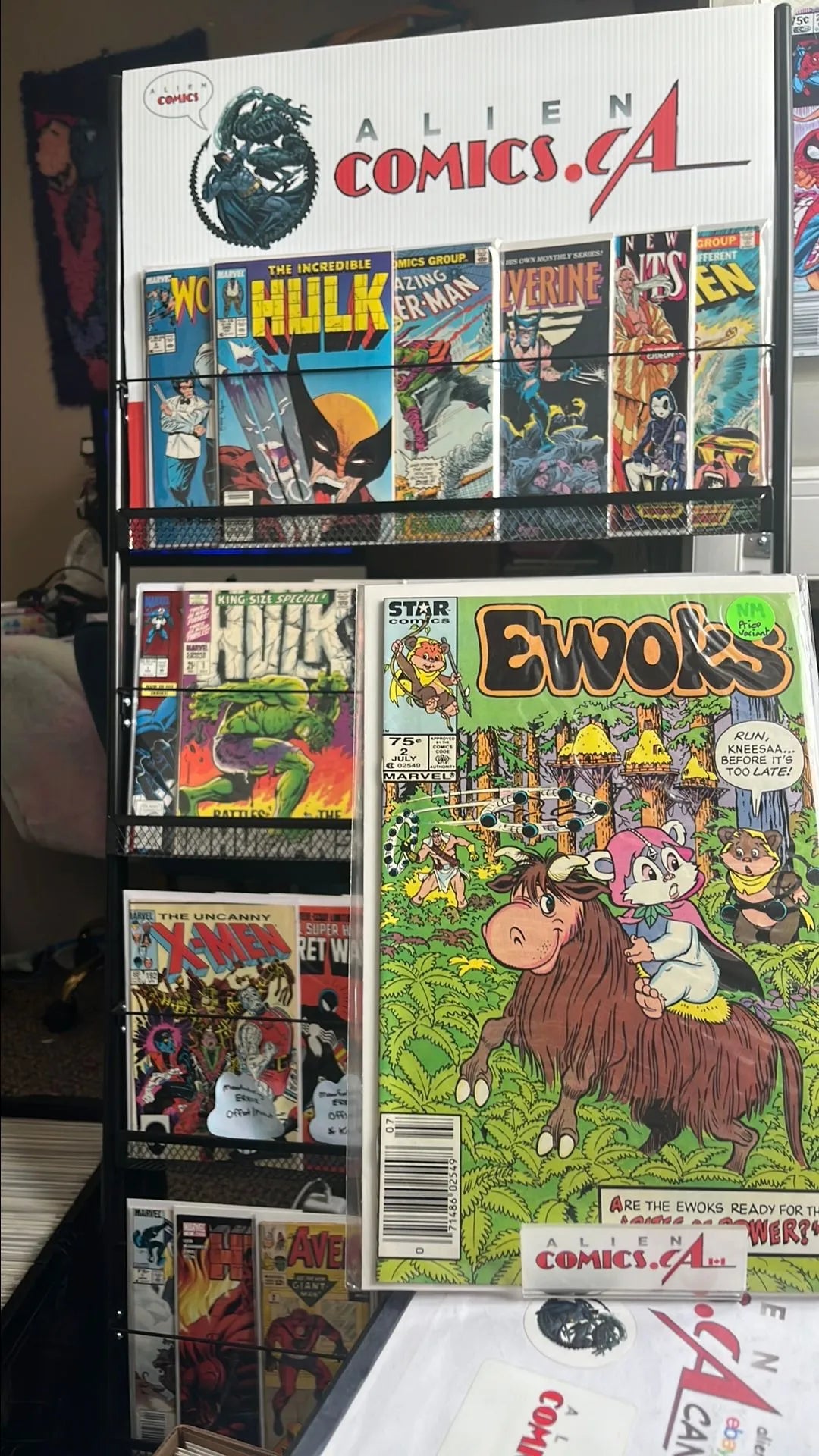 Ewoks (Marvel/Star 75¢ Canadian Price Variant #2 NM)
