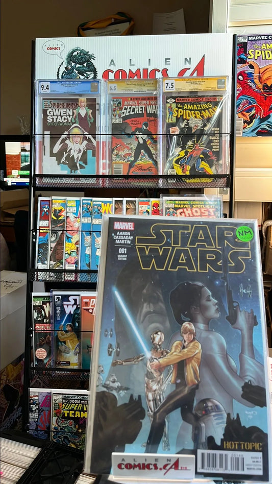 Star Wars (#1H Marvel 2015 Hot Topic! Recalled/Discontinued Variant HTF NM)