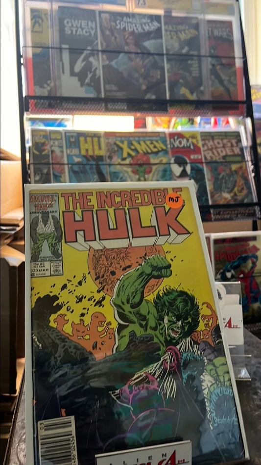 Incredible Hulk (#329 Newsstand Edition Mark Jewelers Insert VG)