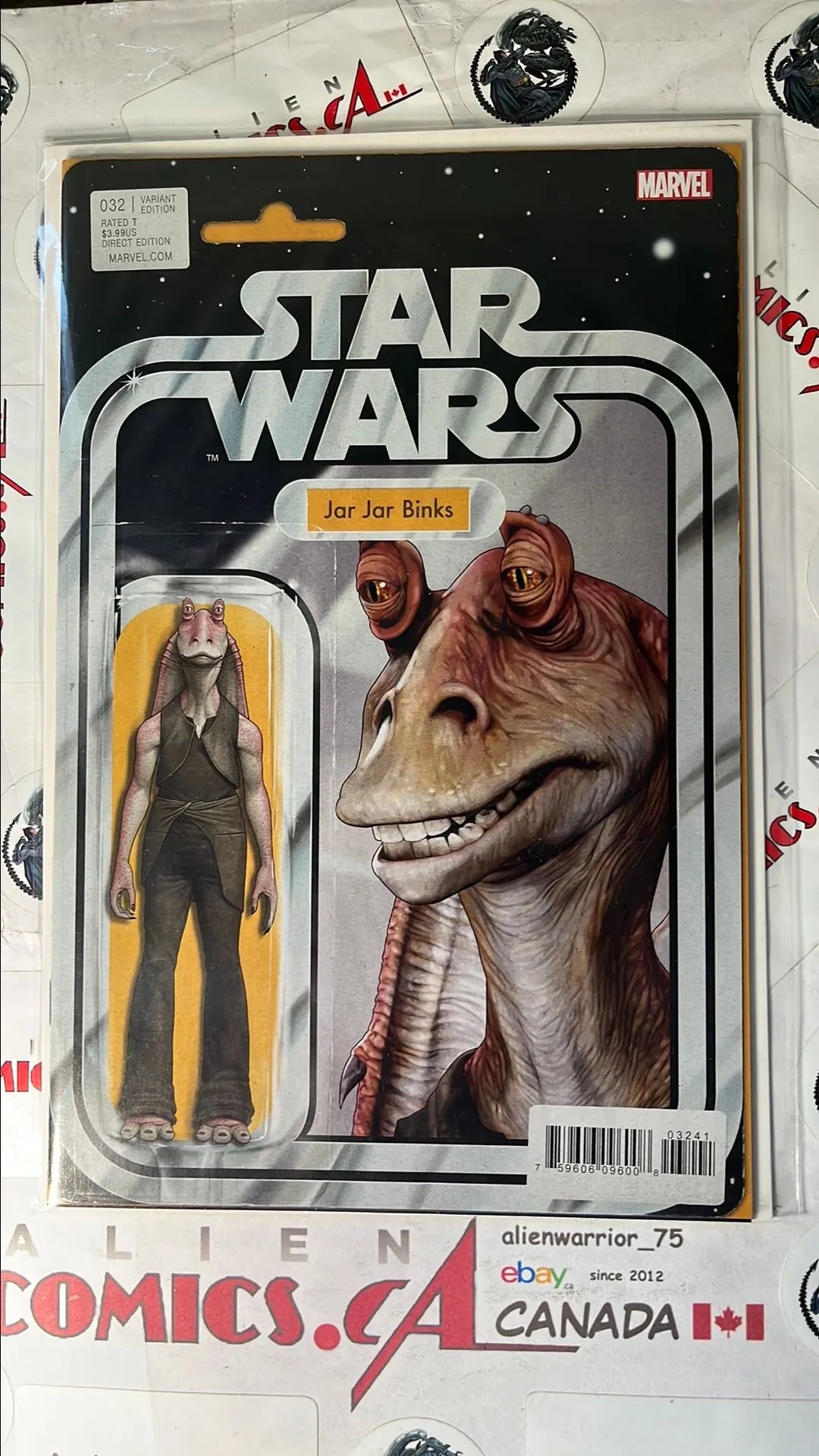 Star Wars (Action Figure Variant #32 Jar Jar Binks NM)