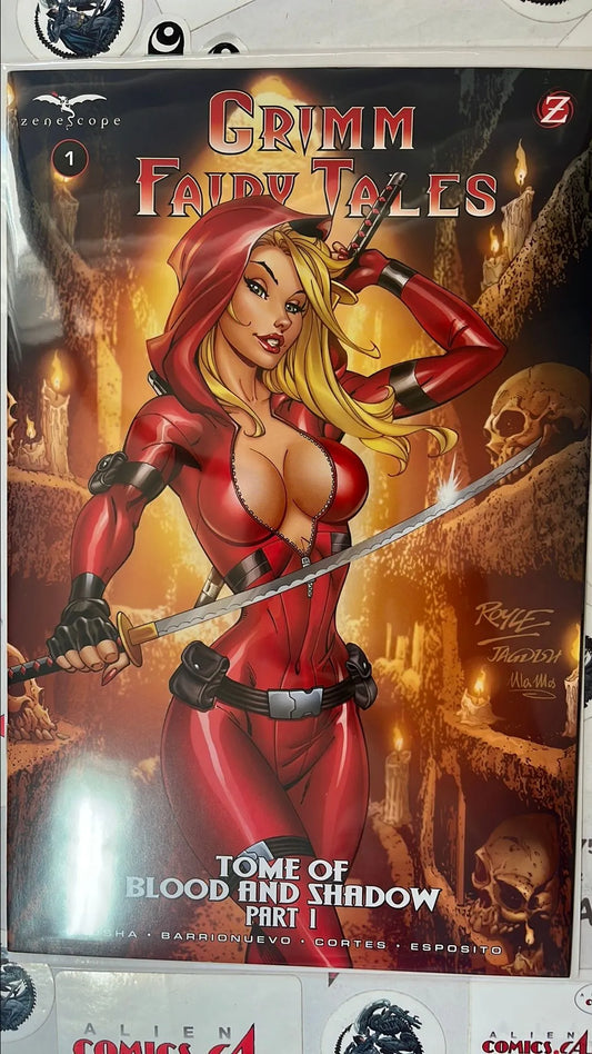 Grimm Fairy Tales (#1 Zenscope 2026 Tome of Blood and Shadow Part 1 NM)