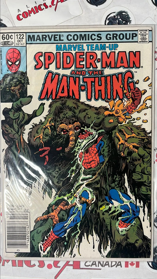 Marvel Team-up (#122 Spider-man & The Man-Thing Newsstand Edition VF+)