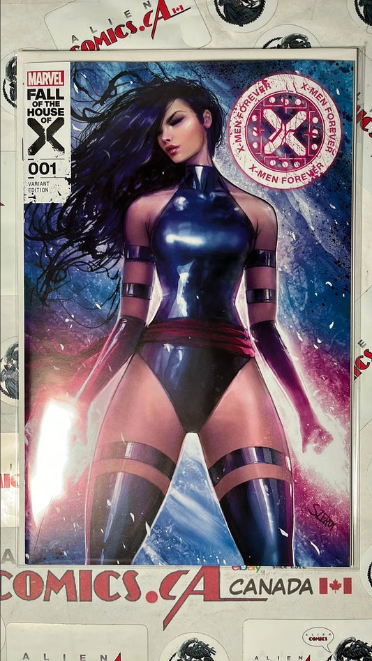 X-men Forever (#1 Nathan Szerdy Psylocke Variant 616 Trade Dress Limited to 3000 copies NM)