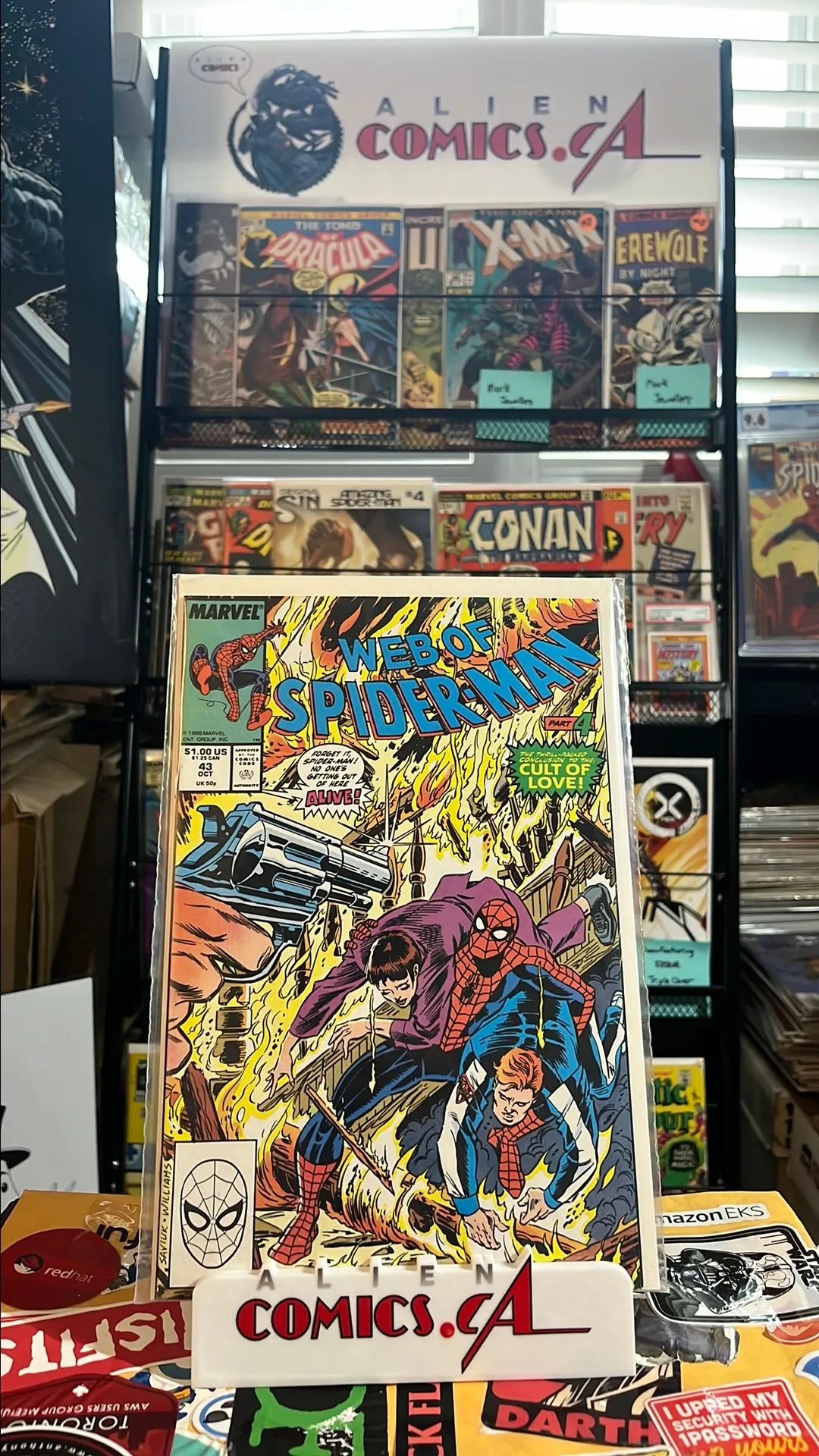 Web of Spider-man (#43 Direct Edition FN/VF)