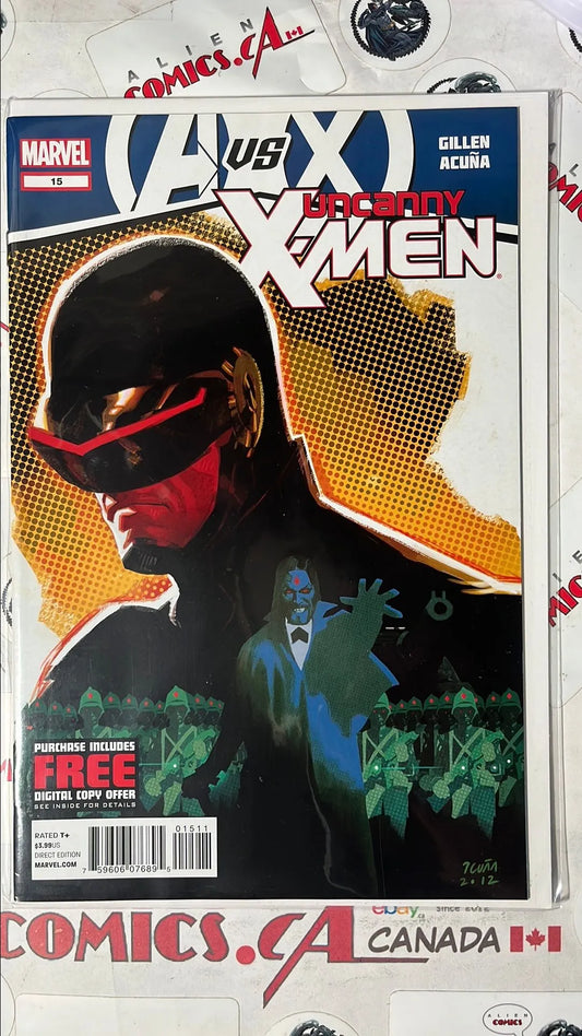 Uncanny X-men (#15 Marvel 2012 AvsX Cyclops NM)