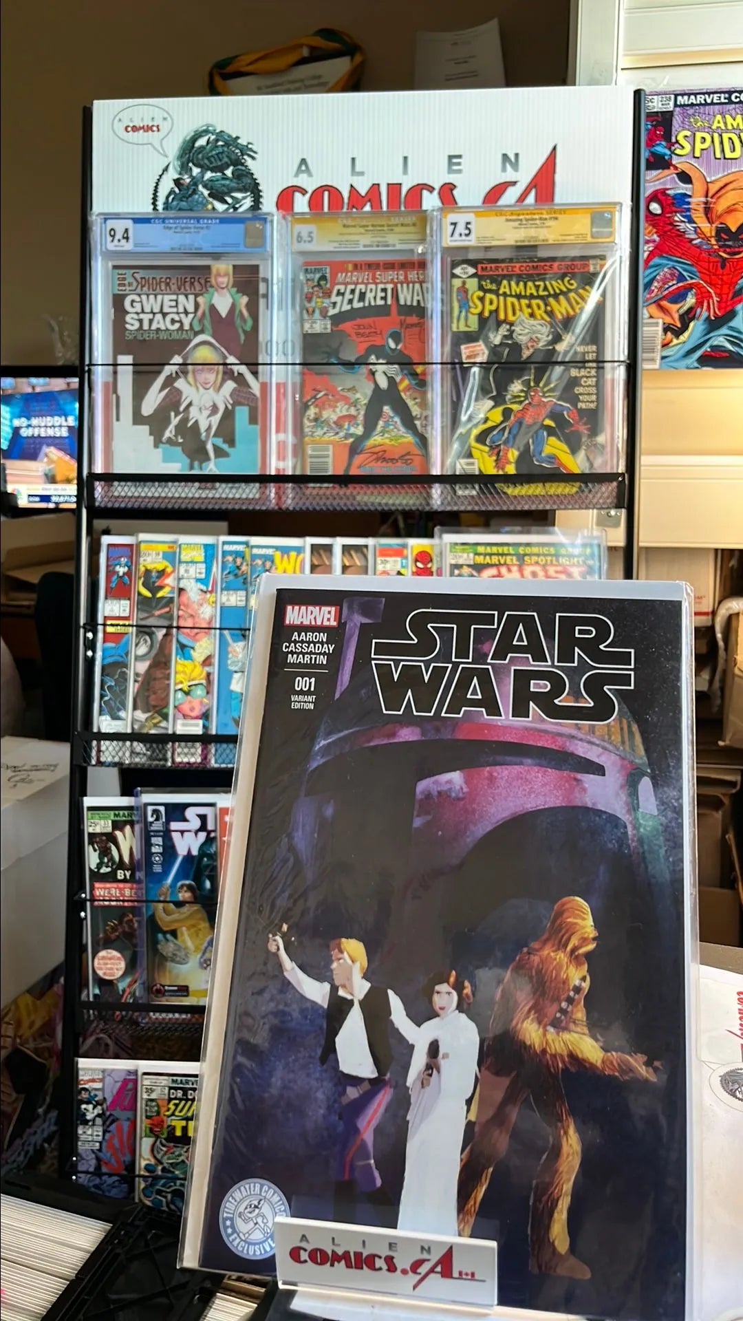 Star Wars (#1T Marvel 2015 Tidewater ComcCon Exclusive Pascal Champion Variant HTF NM)