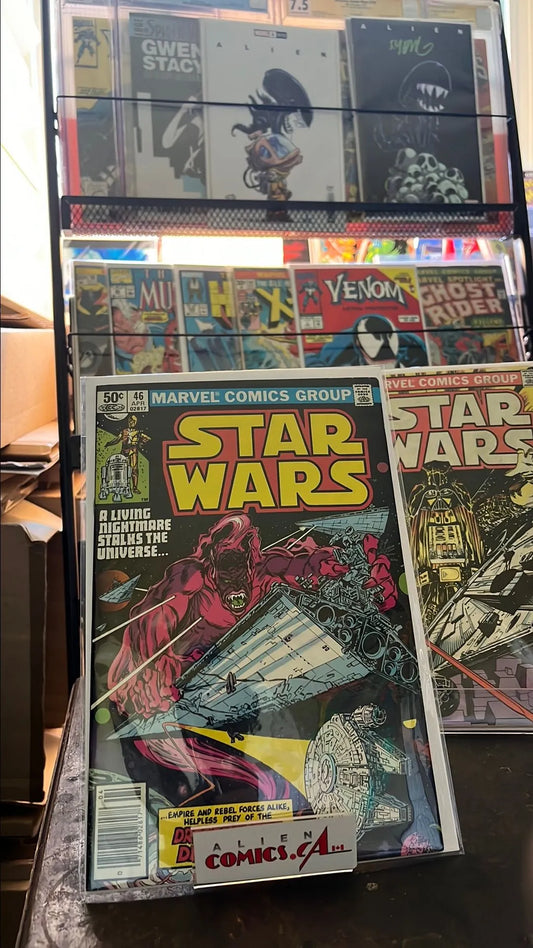 Star Wars (Marvel 1977 #46 Newsstand Edition VF)