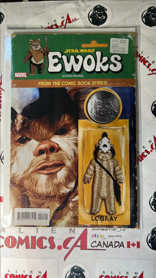 Ewoks (#4 Logray Action Figure Variant NM)