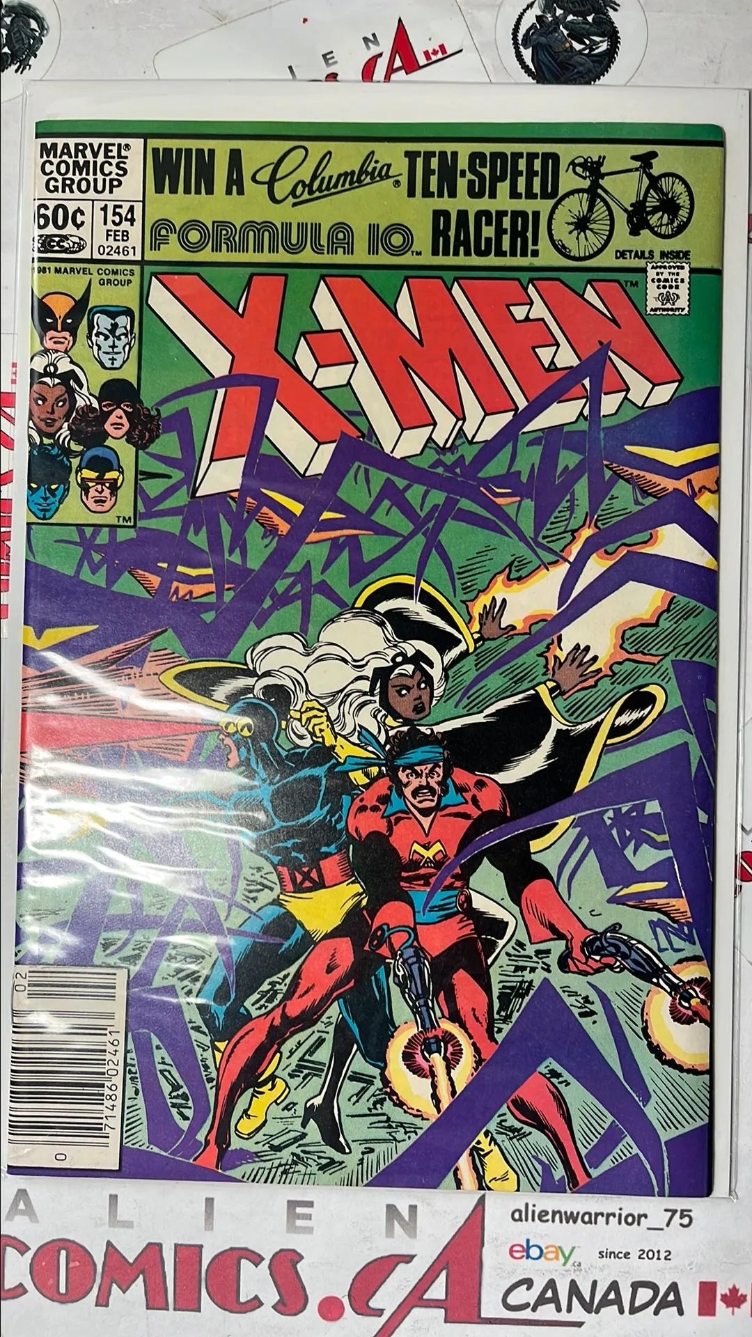 Uncanny X-men (#154 Newsstand Edition Origin of the Summers family: Cyclops, Havok, Corsair VF)