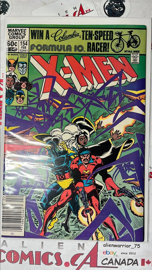 Uncanny X-men (#154 Newsstand Edition Origin of the Summers family: Cyclops, Havok, Corsair VF)
