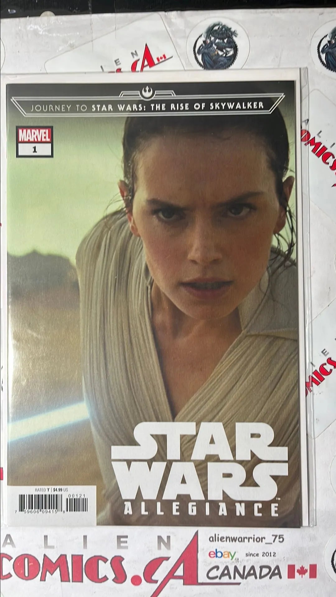 Journey to Episode IX: The Rise of Skywalker: Allegiance (#1M Rey Movie 1:10 Variant NM)