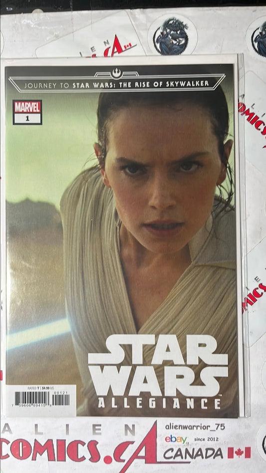Journey to Episode IX: The Rise of Skywalker: Allegiance (#1M Rey Movie 1:10 Variant NM)