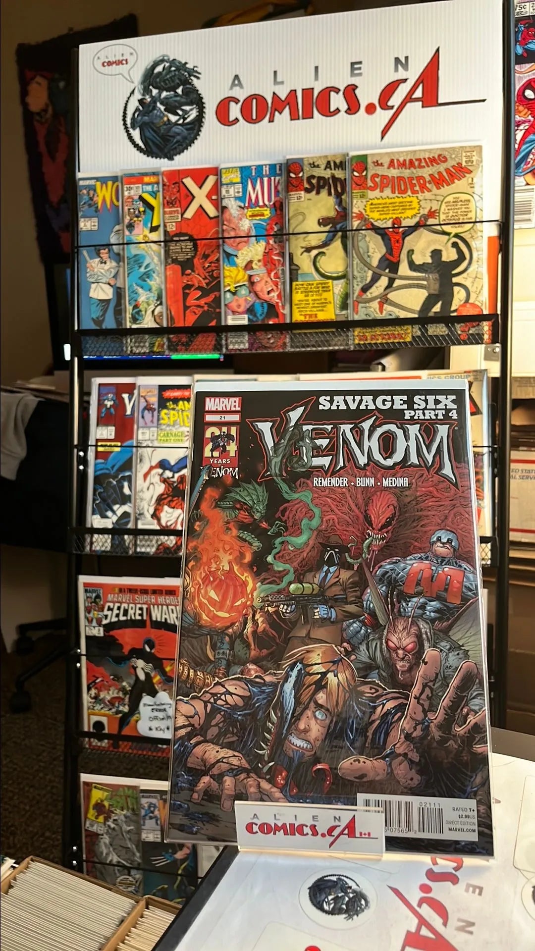 Venom (#21 Savage Six Part 4 NM)