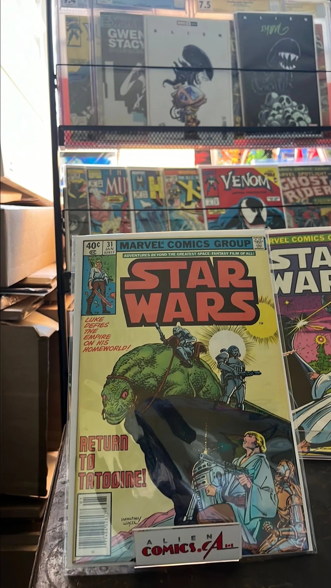 Star Wars (Marvel 1977 #31 Newsstand Edition VF)