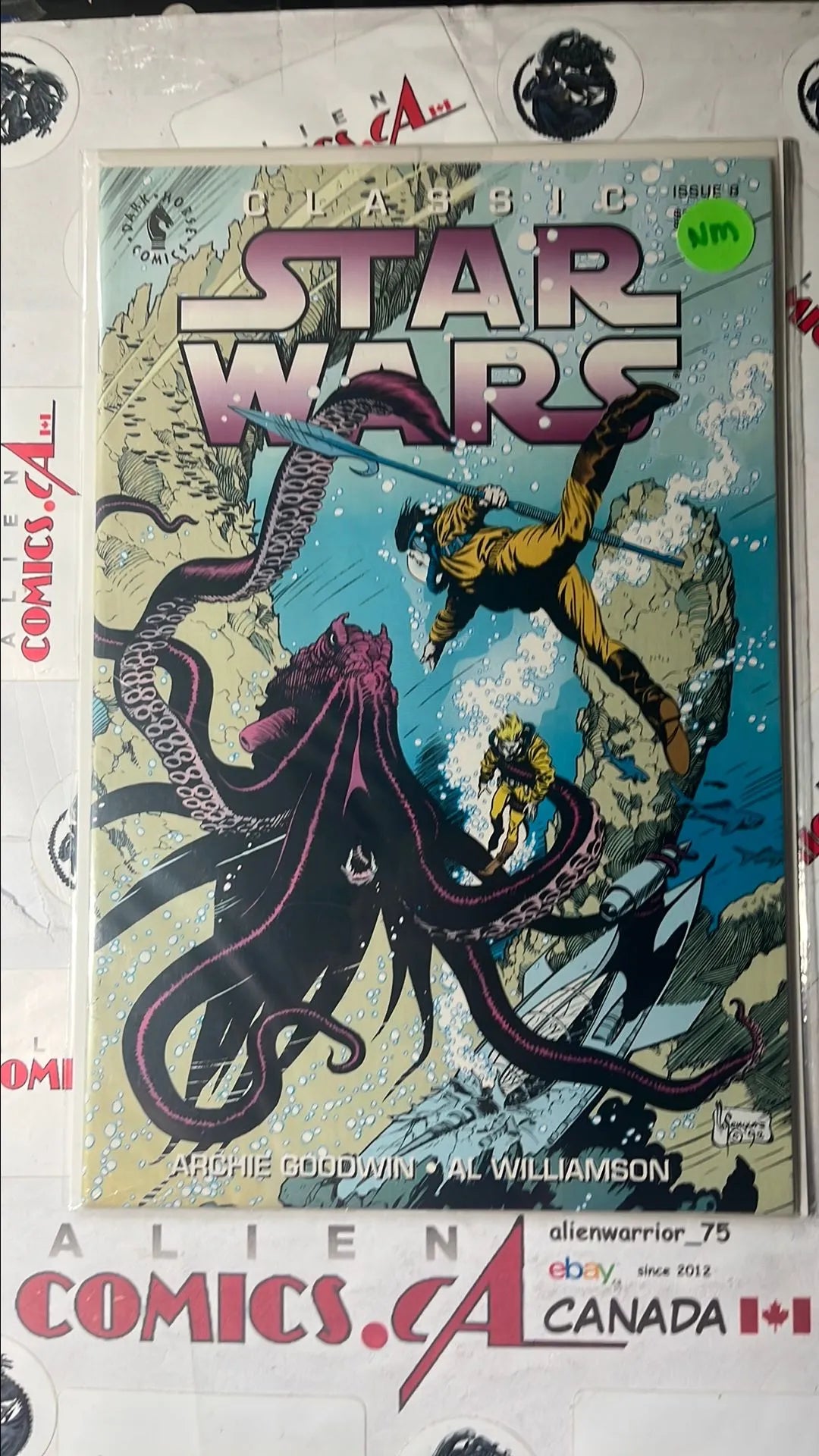 Classic (#8 Dark Horse 1992 Luke vs Octopus Monster NM)