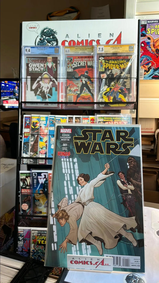 Star Wars (#1K Marvel 2015 Kings Comics Exclusive Joe Quinones Variant HTF NM)