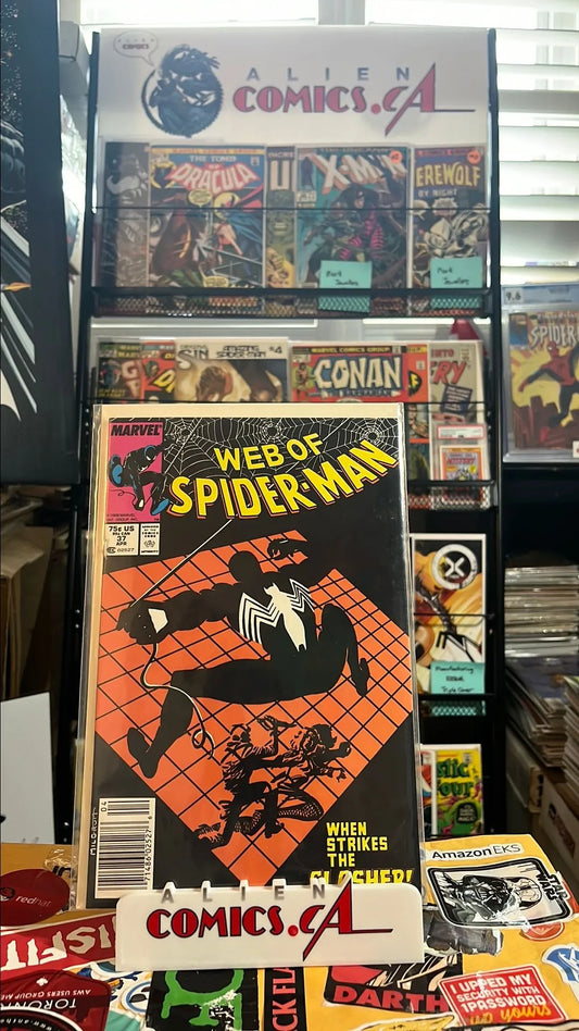 Web of Spider-man (#37 Newsstand Edition FN/VF)