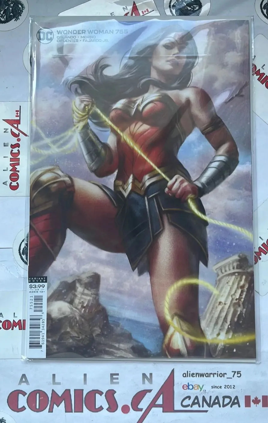 Wonder Woman (#755 DC Comics 2020 1st team app. Four Horsewomen: Armageddon, Devastation, Genocide &)
