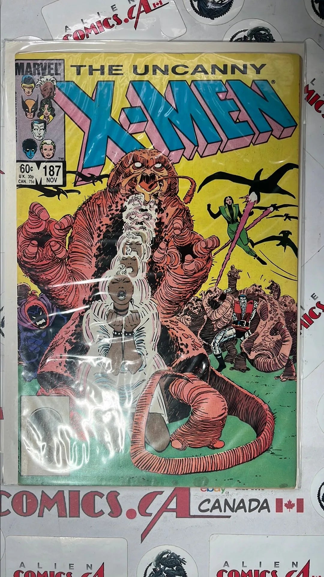 Uncanny X-men (#187 Direct Edition Storm Cover FN)