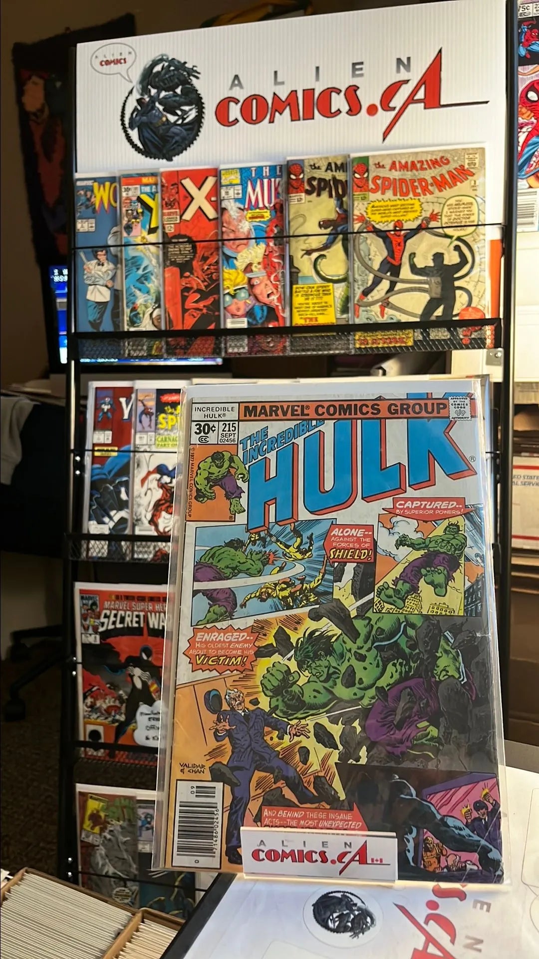 Incredible Hulk (#215 Bi-Beast & Agents of SHIELD app. VG+)