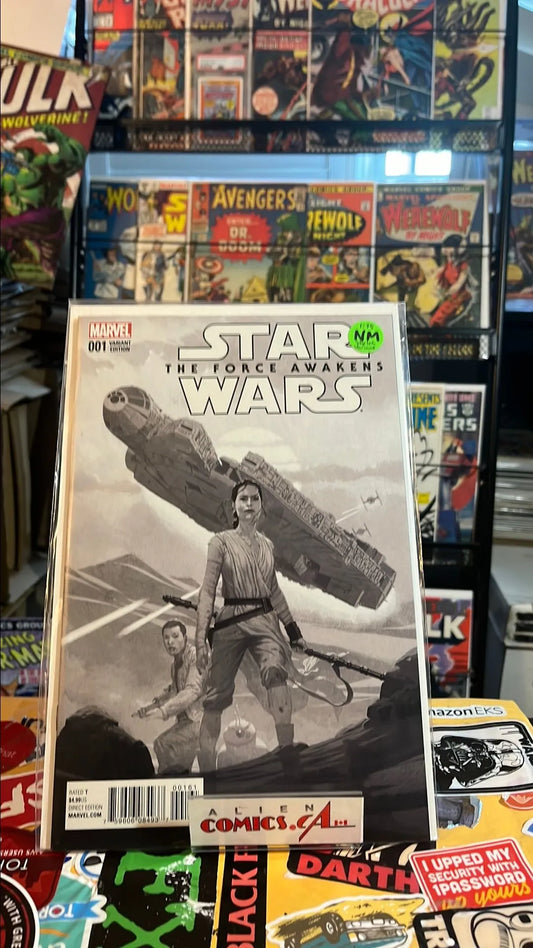 Episode VII: The Force Awakens (#1S Original Cover Esad Ribic Sketch 1:75 Variant NM)