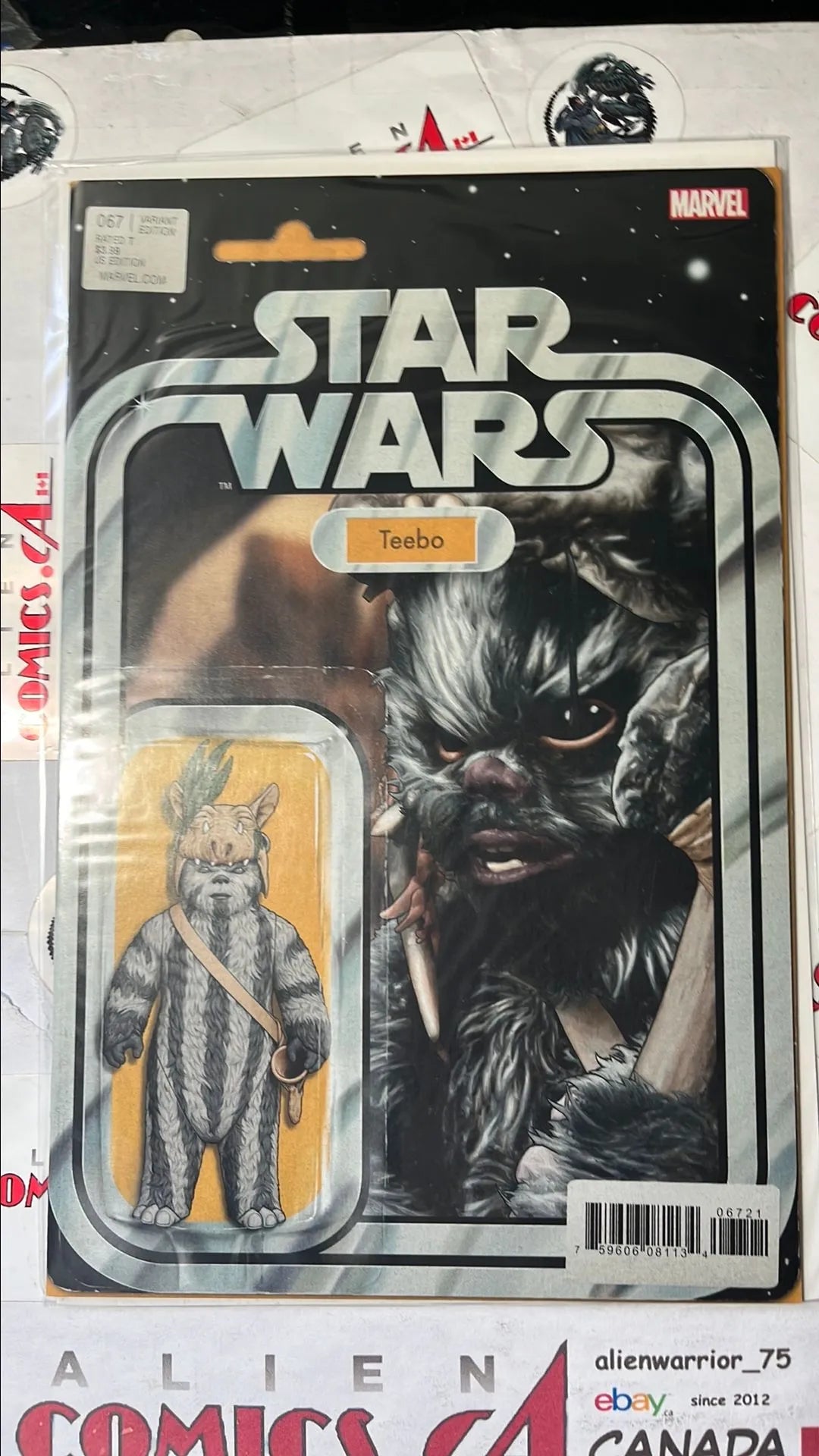 Star Wars (Action Figure Variant #67 Teebo NM)