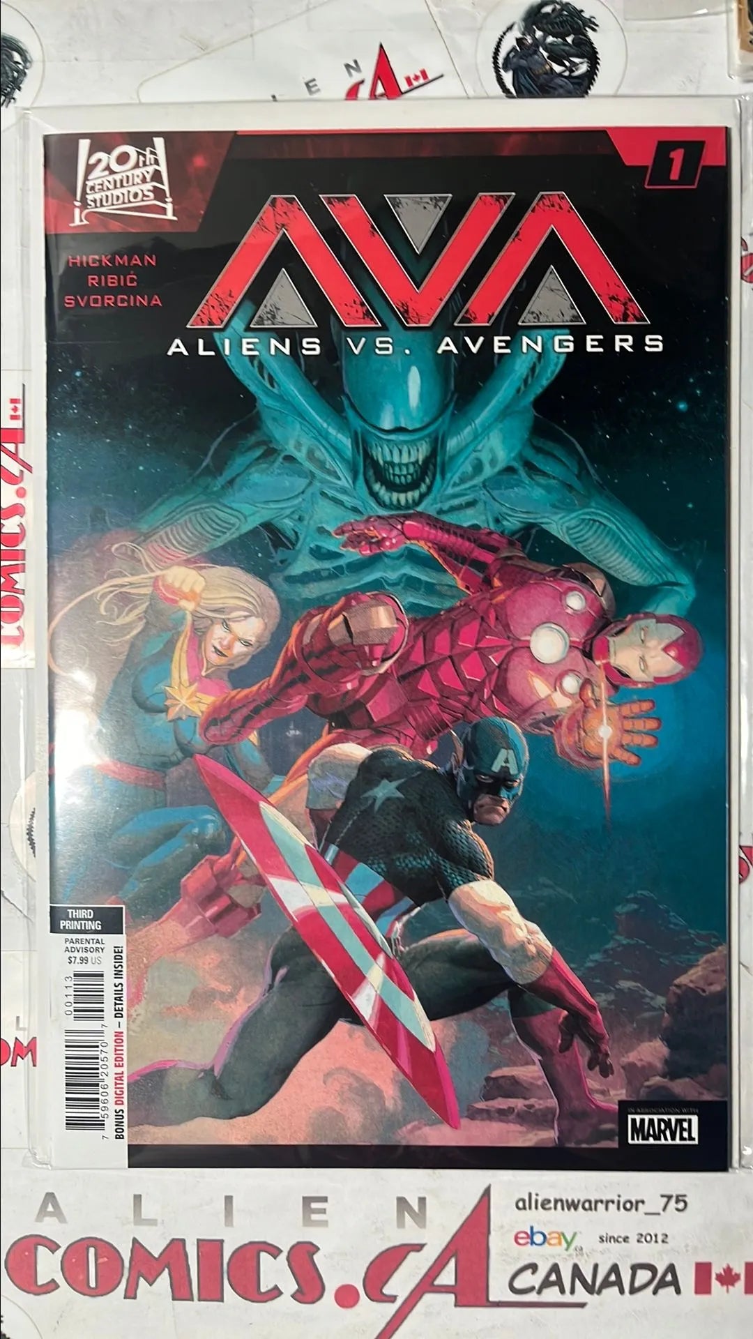 ALIENS vs. Avengers (#1 3rd Printing NM)