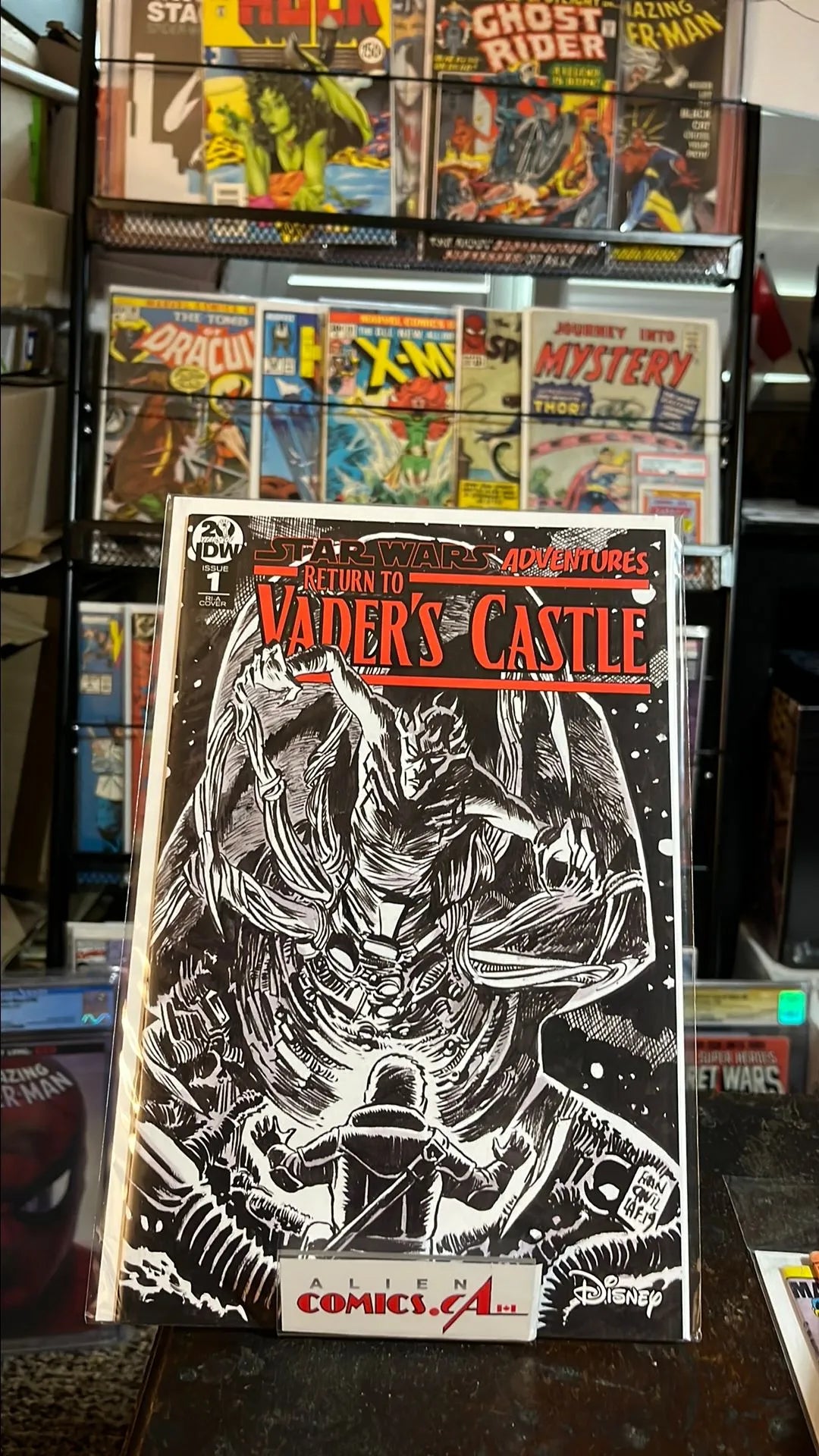 Return to Vader's Castle (#1R Retail Incentive Sketch 1:10 Variant NM)