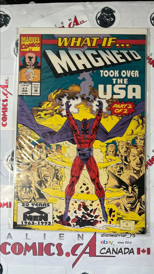 What ...If? (#47 Magneto Took Over The USA? Direct Edition VF+)
