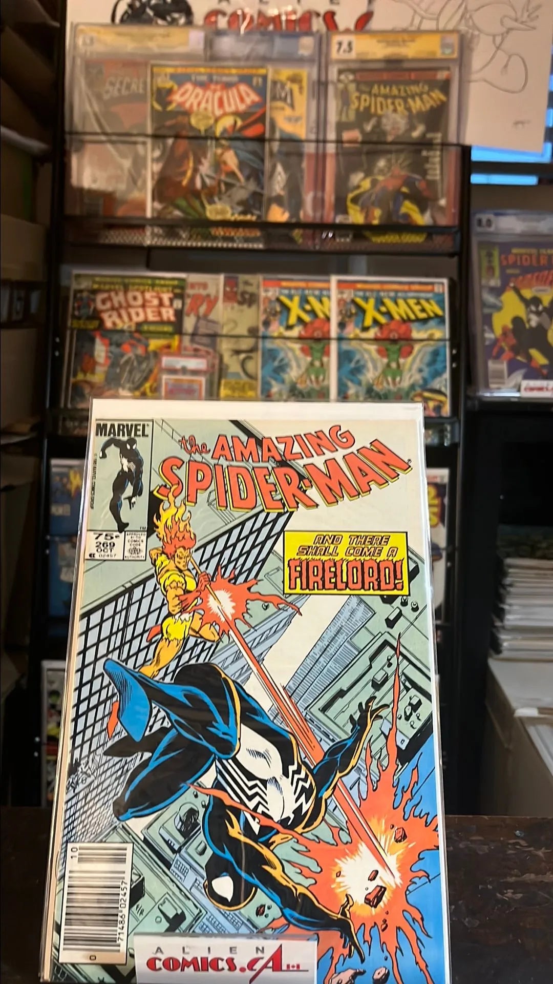 Amazing Spider-man (#269 75¢ Canadian Price Variant Firelord app. VG/FN)