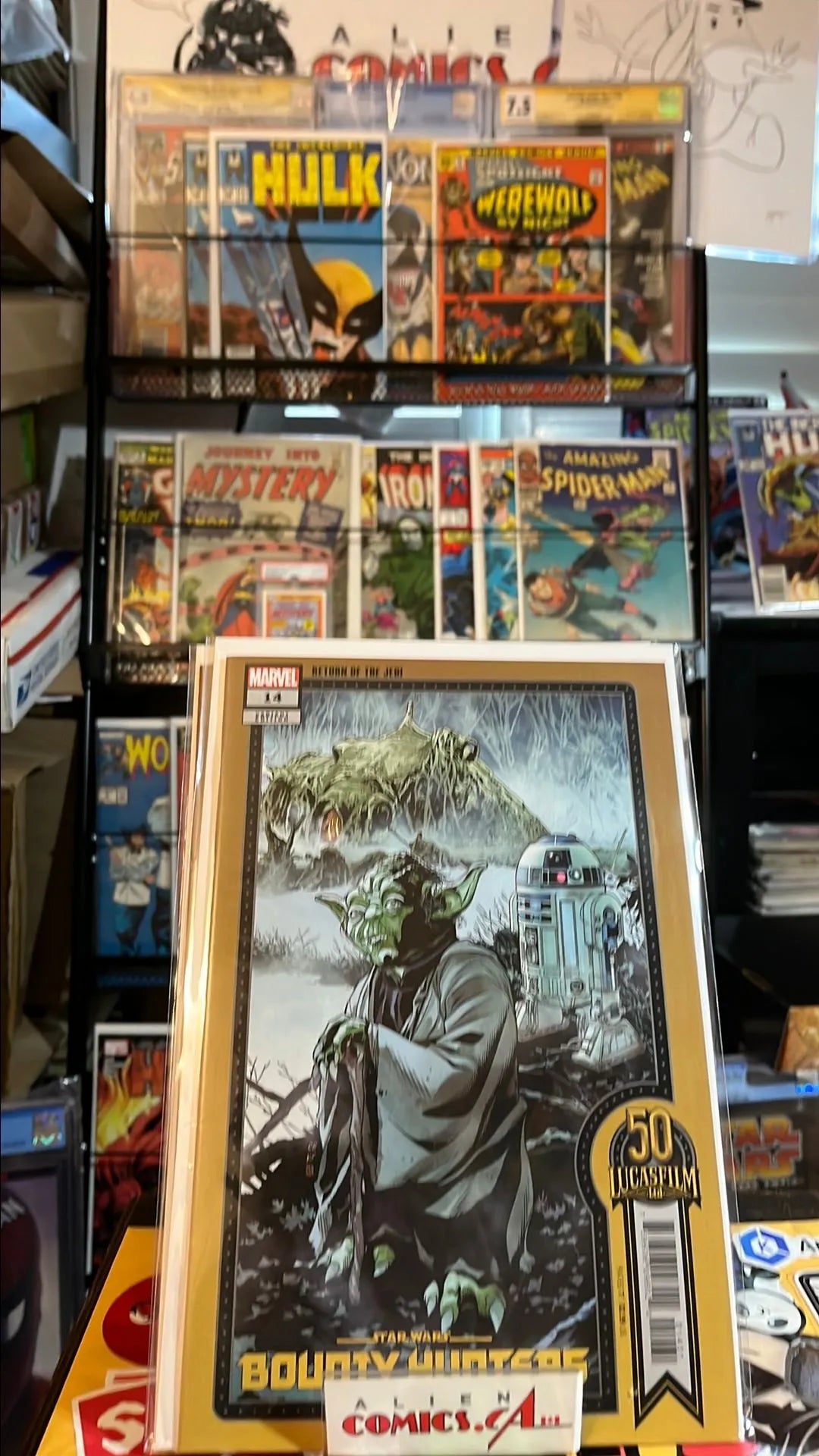Return of the Jedi (Bounty Hunters #14 50th Lucasfilm Anniversary Variant NM)
