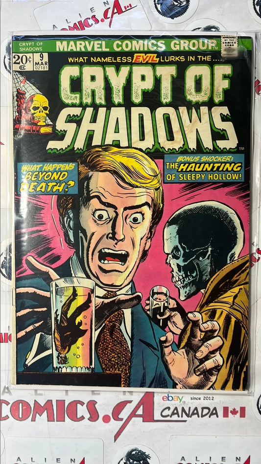 Crypt of Shadows (#9 Marvel 1973 VG/FN)