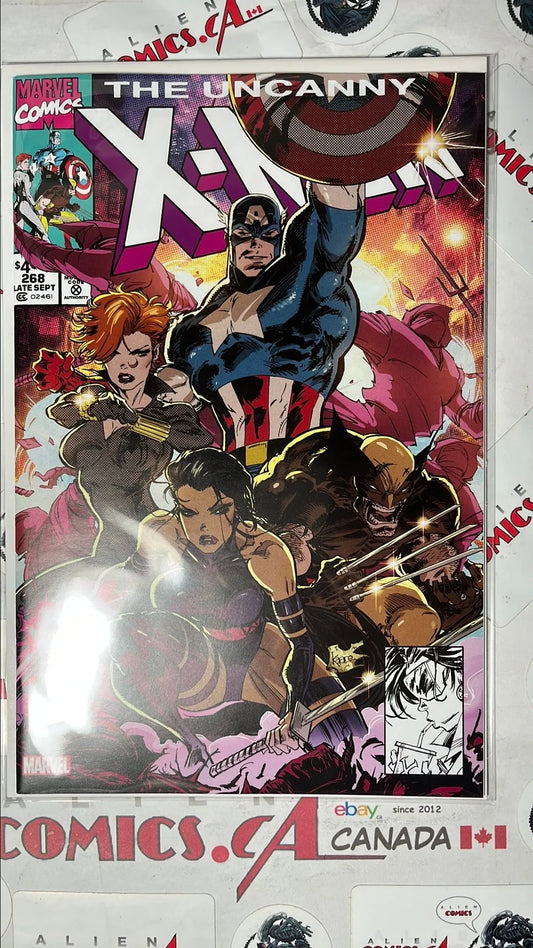 Uncanny X-men (#268 Facsimile Kaare Andrews Variant 616 Trade Dress Limited to 3000 copies NM)