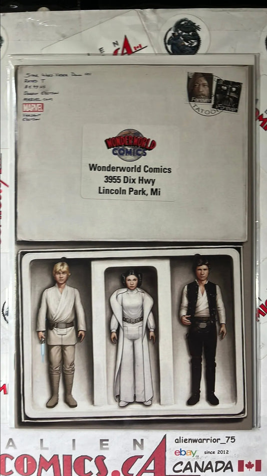 Vader Down (Action Figure Variant #1W Vader Down Wonderworld Mail Away: Rebels HTF NM)