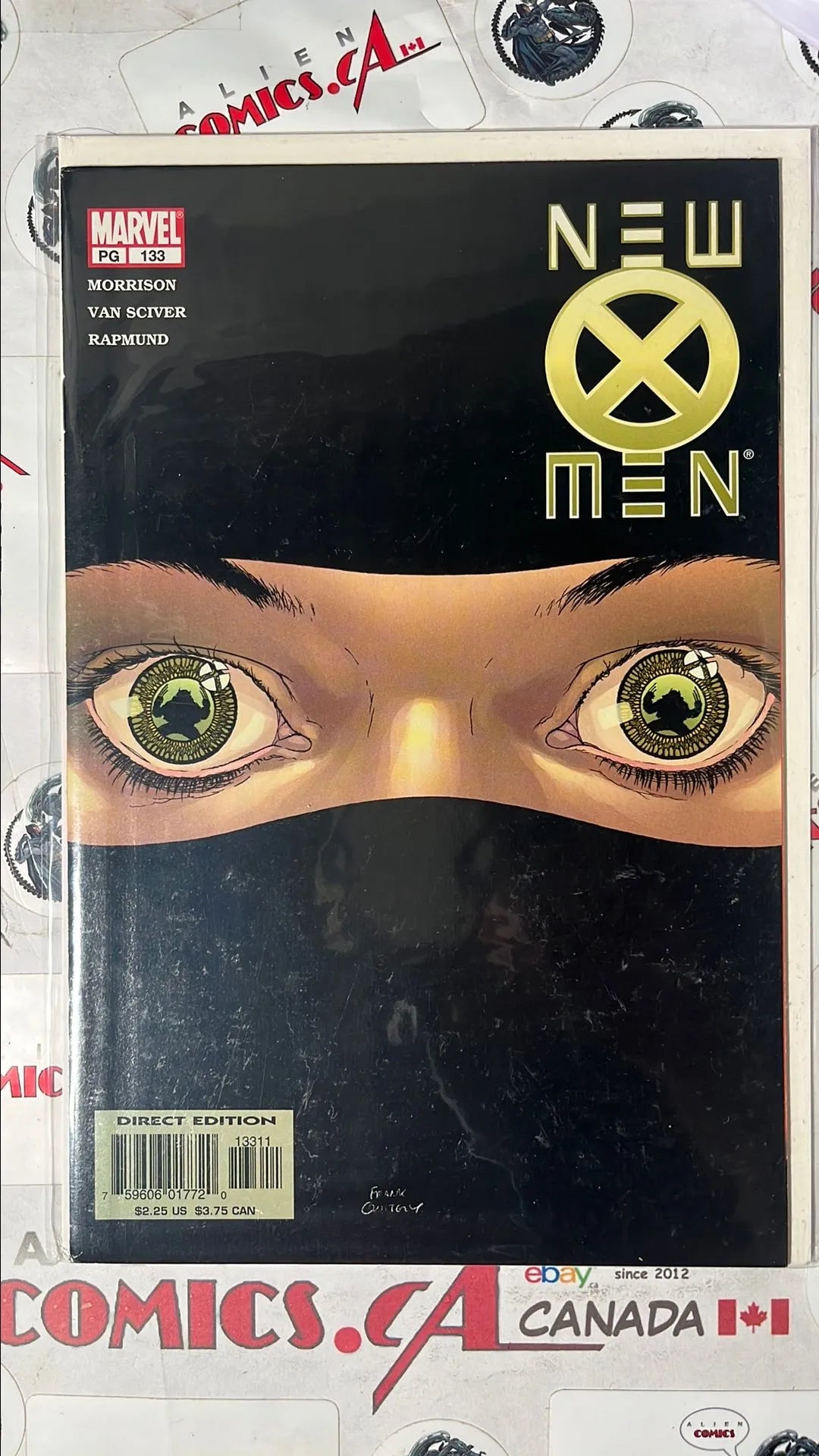 New X-men (#133 Marvel 2002 Direct Edition 1st app. Dust NM)