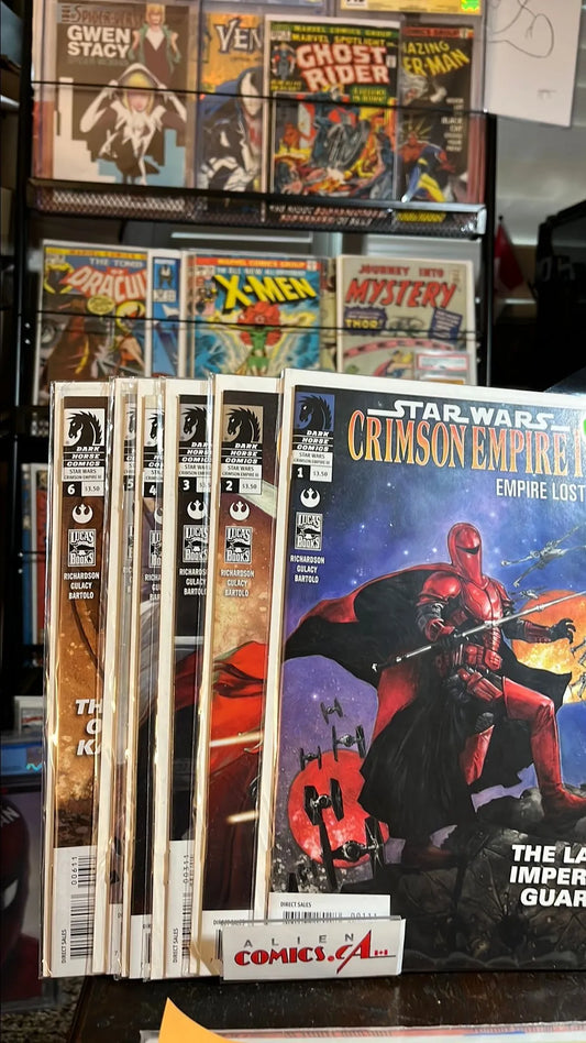 Crimson Empire III: Empire Lost (Complete Series 6-Book Lot NM)