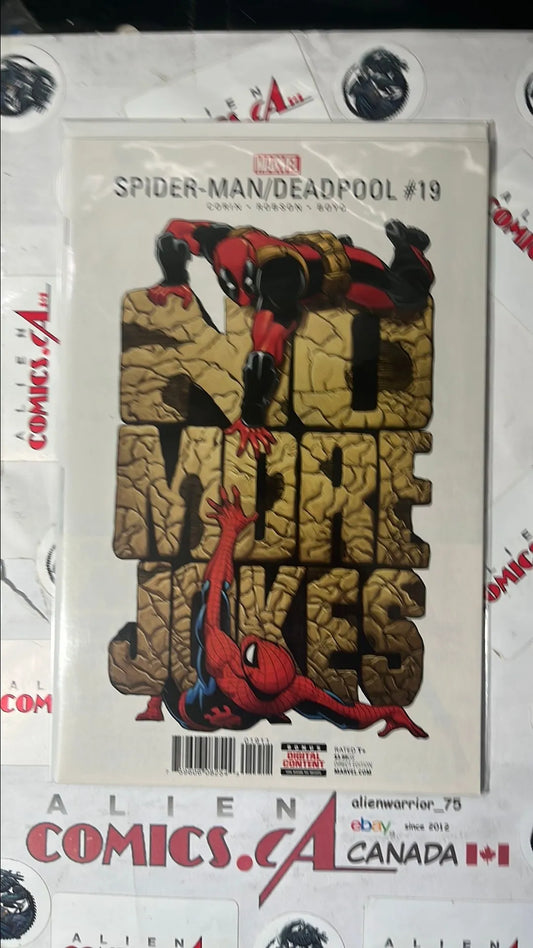 Spider-man vs. Deadpool (#19 Marvel 2017 No More Jokes NM)(Spider-man vs. Deadpool (#19 Marvel 2017 No More Jokes NM))