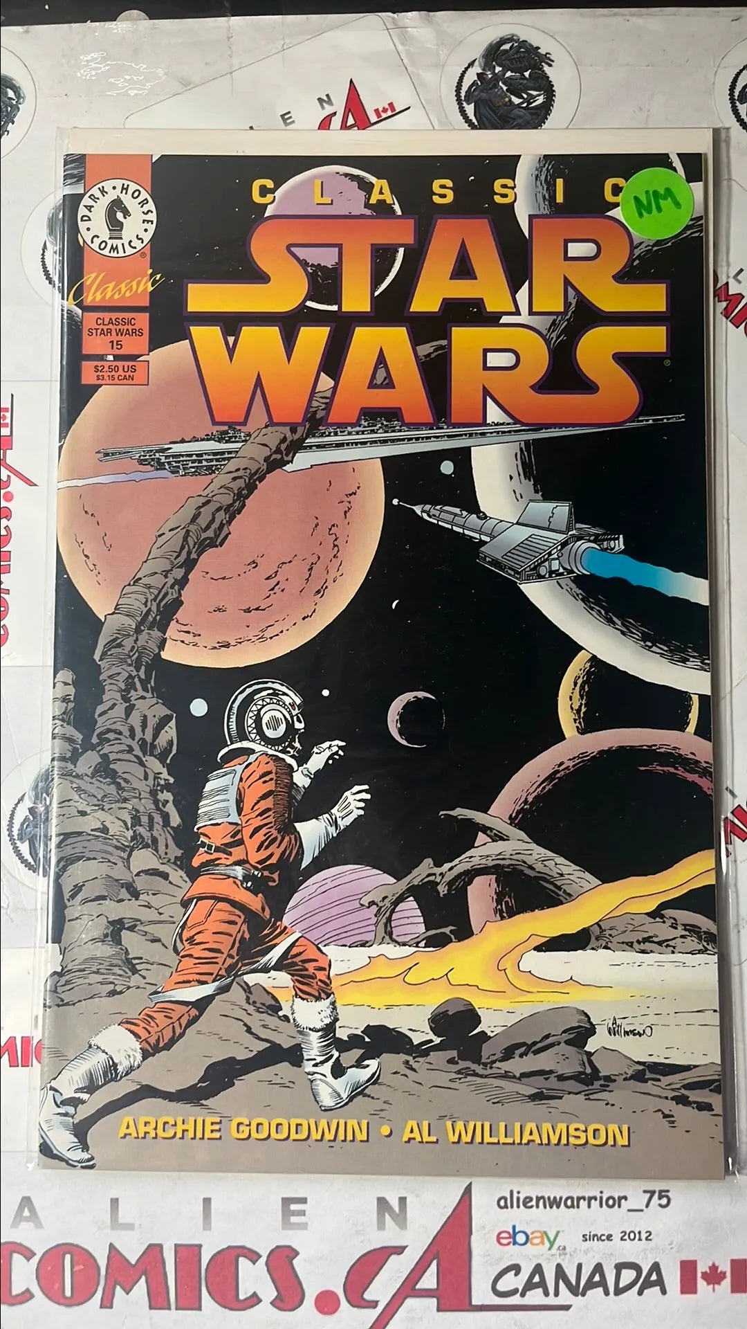 Classic (#15 Dark Horse 1992 Pilot Luke on Alien World NM)