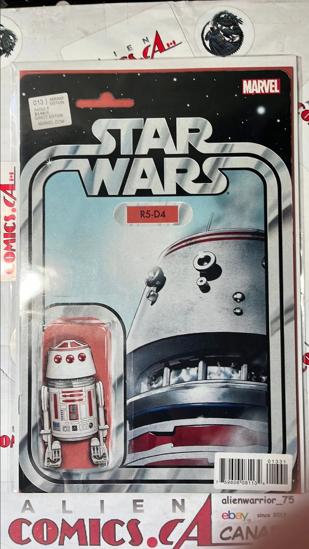 Star Wars (Action Figure Variant #13 R5-D4 NM)