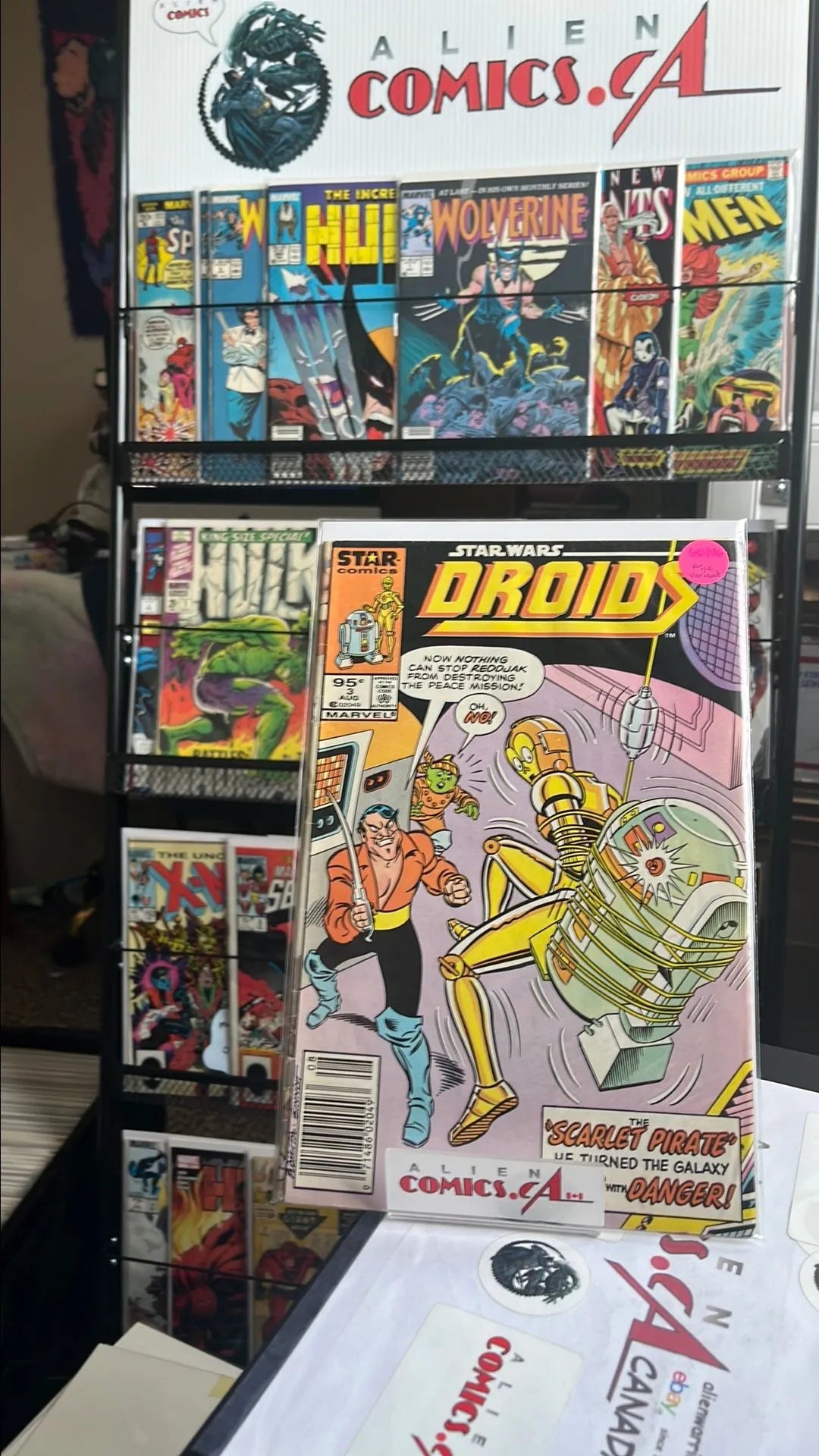 Droids (Marvel 95¢ Canadian Price Variant #3 GD/VG)