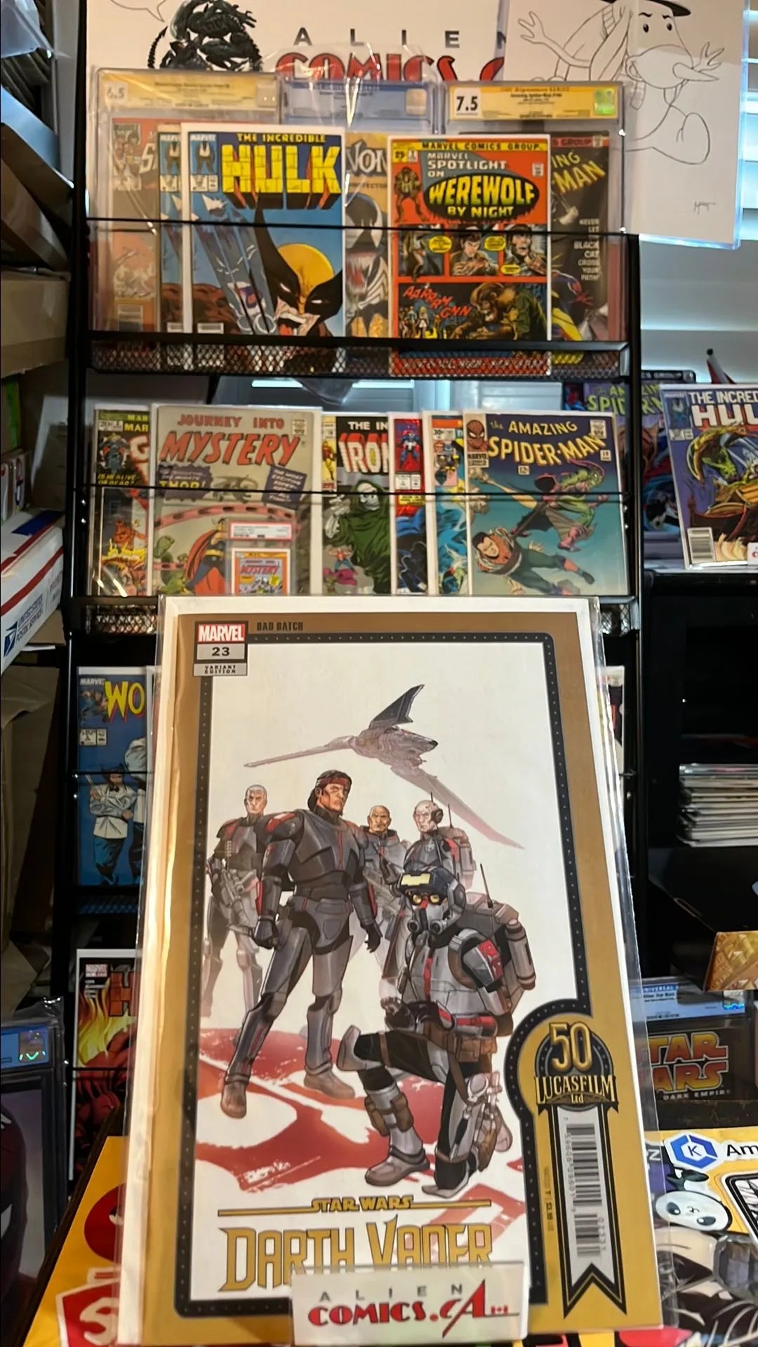 Bad Batch (Darth Vader #23 50th Lucasfilm Anniversary Variant NM)
