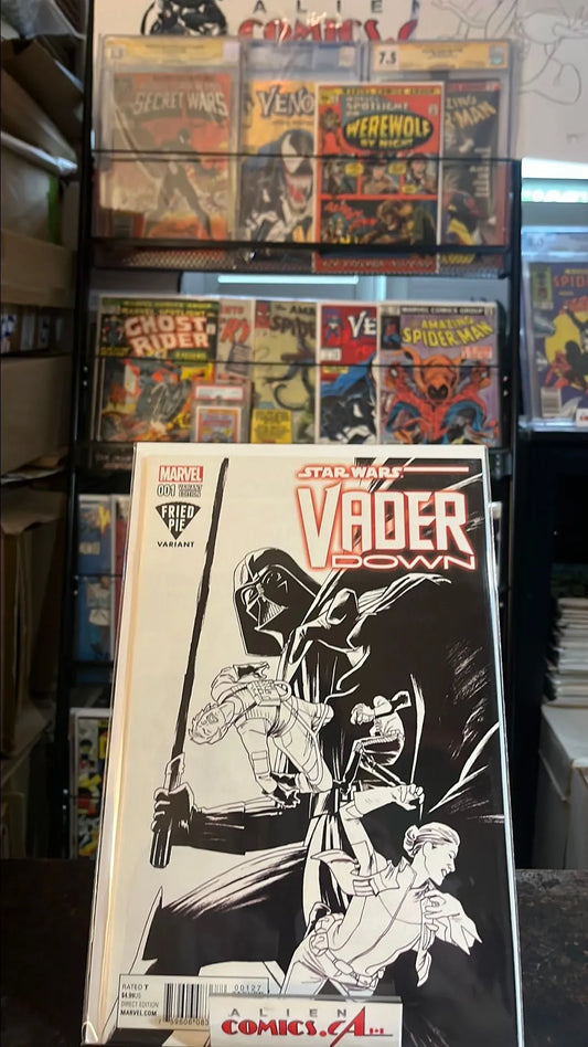 Vader Down (#1F Fried Pie Sketch Variant NM)