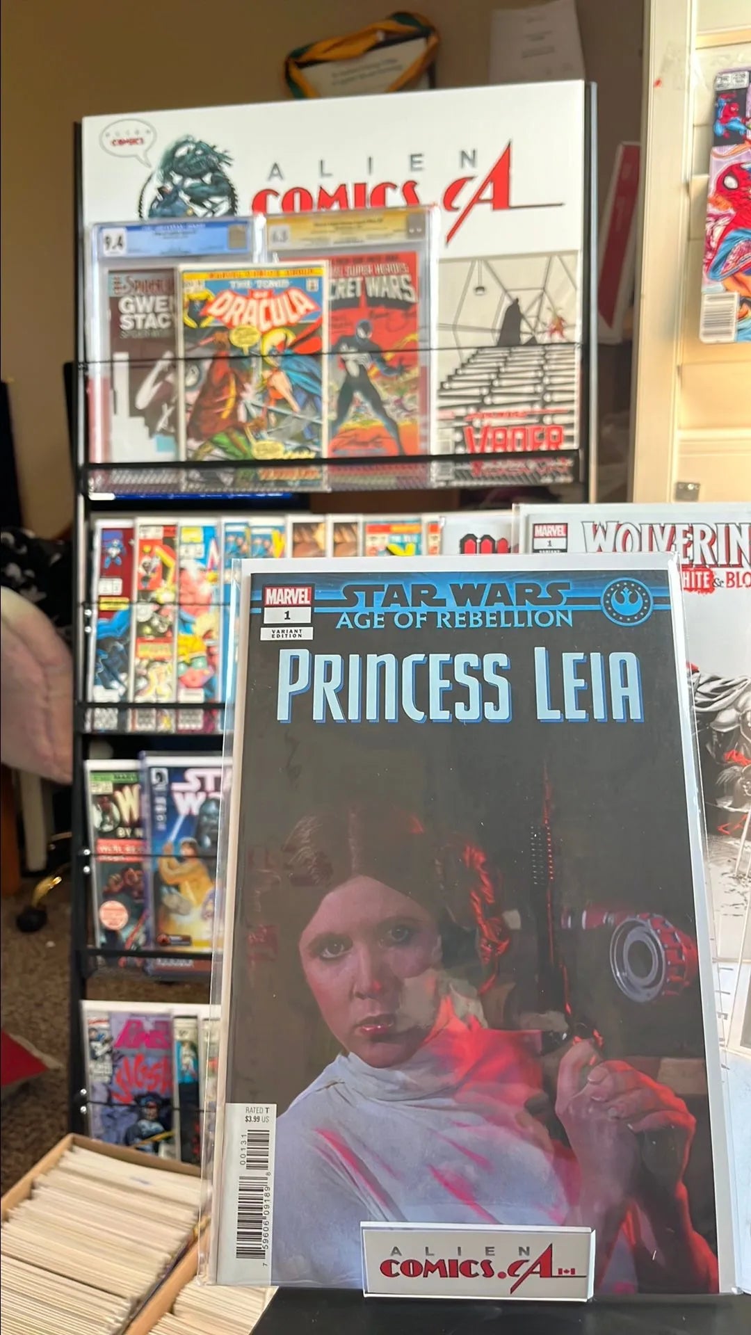 Age of Rebellion (Princess Leia #1M Movie Variant NM)